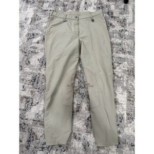 ROMFH Riding Pants Breeches Size 32 Equestrian Adjustable Ankle Opening Brown